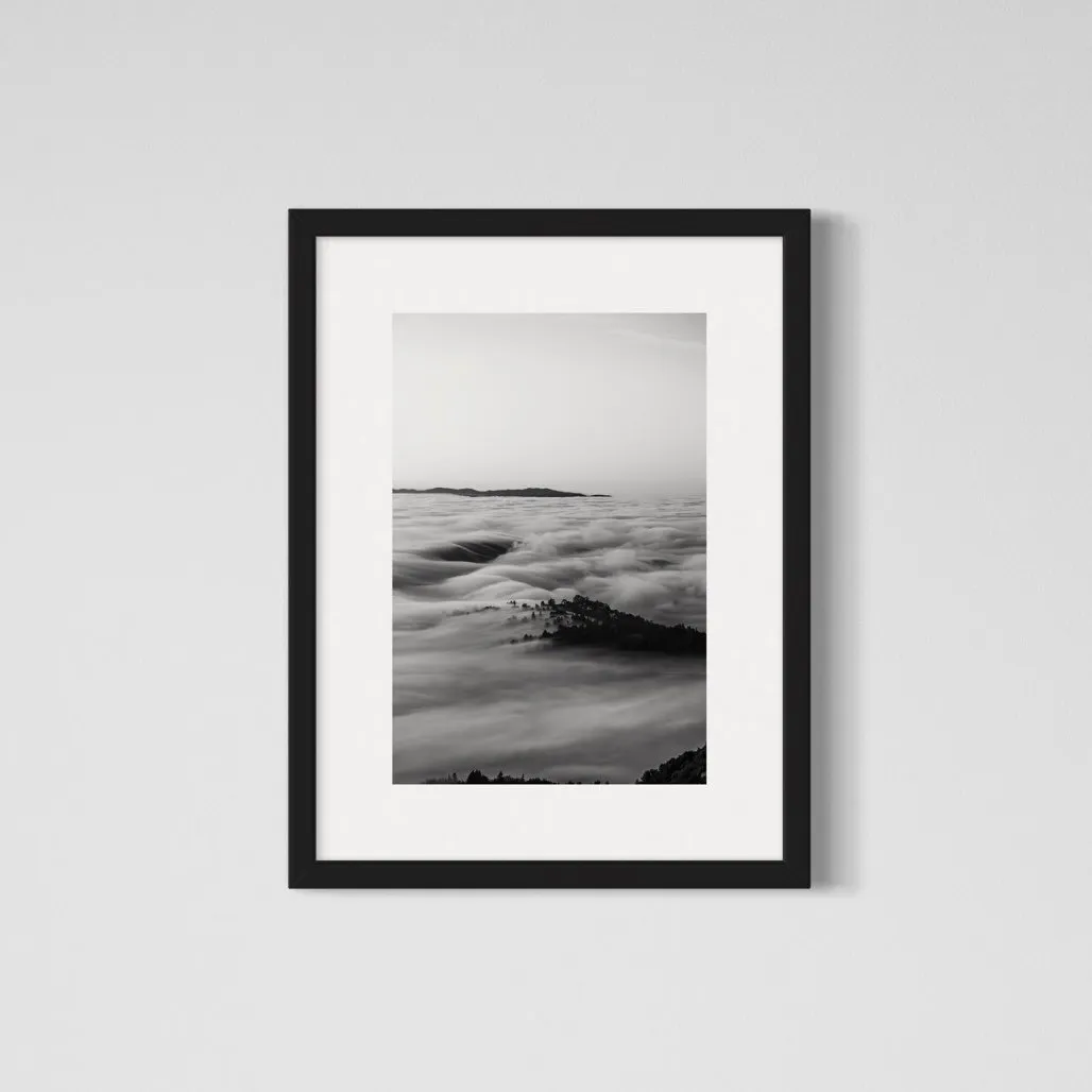 B&W Marine Layer - 8" x 12", photography print by Will Van Eaton