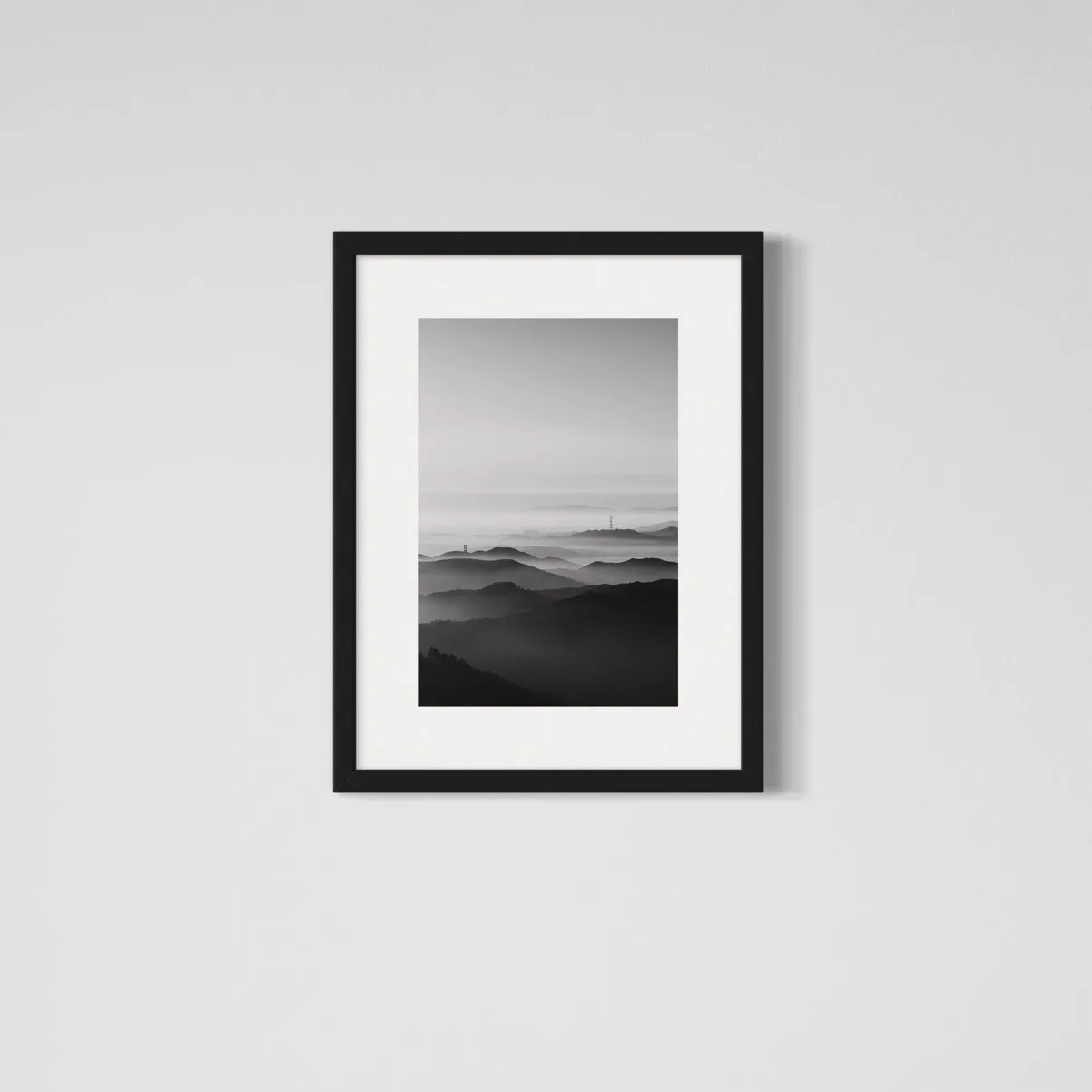 Misty Headlands - 8" x 12", photography print by Will Van Eaton