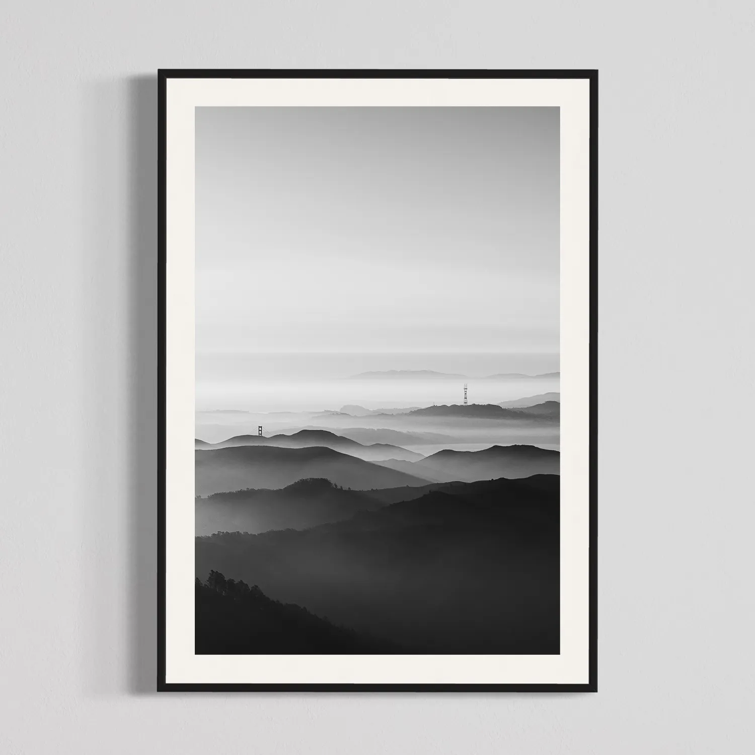 Misty Headlands, photography print by Will Van Eaton