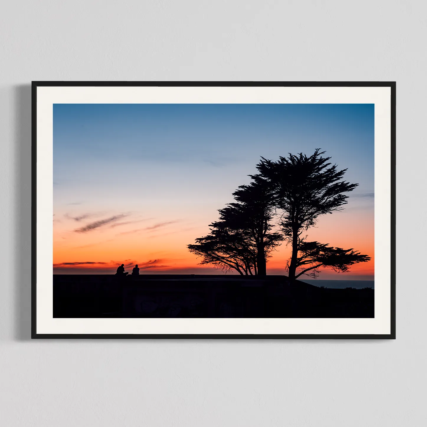 Sunset Silhouettes, photography print by Will Van Eaton