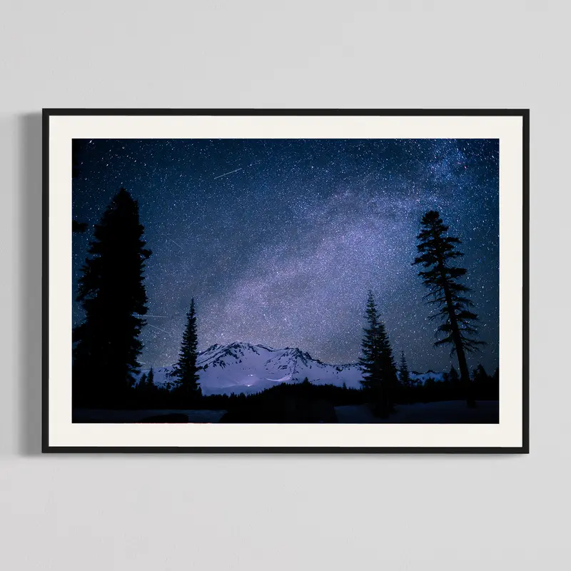 Alpine Start Milky Way, photography print