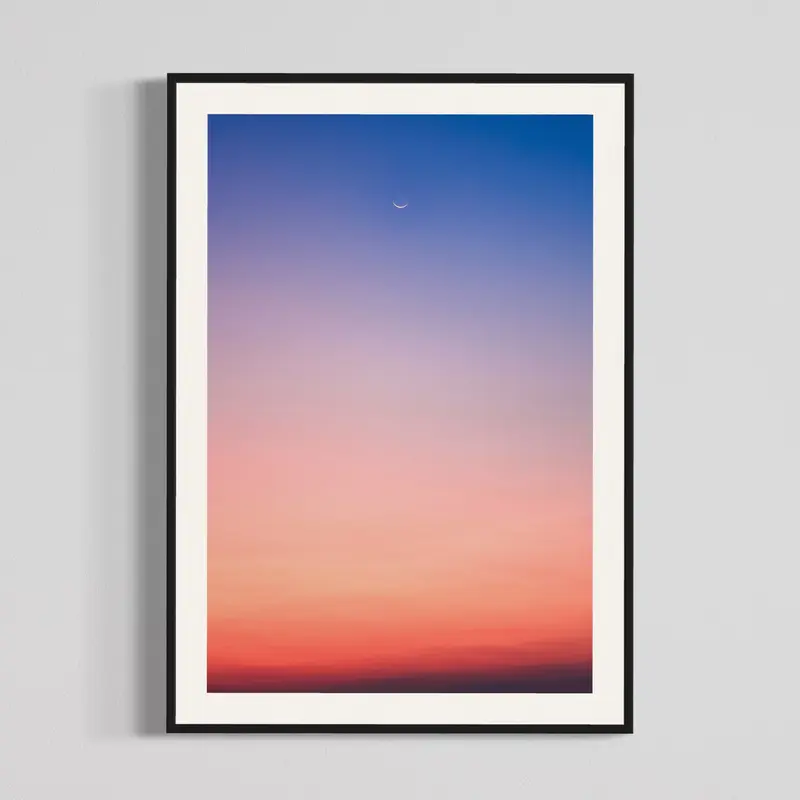 Moonrise, photography print