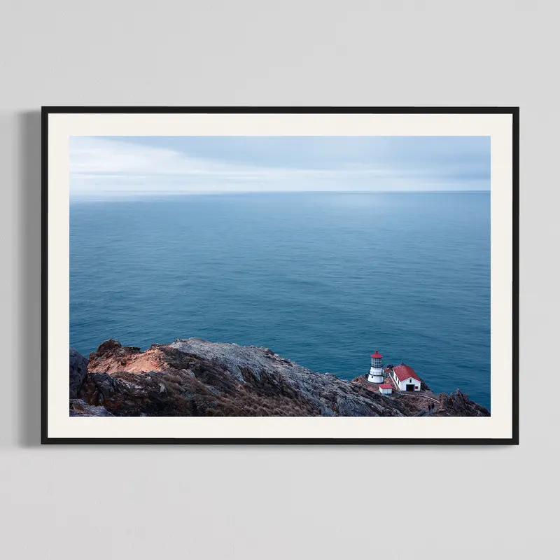 Point Reyes Lighthouse, photography print