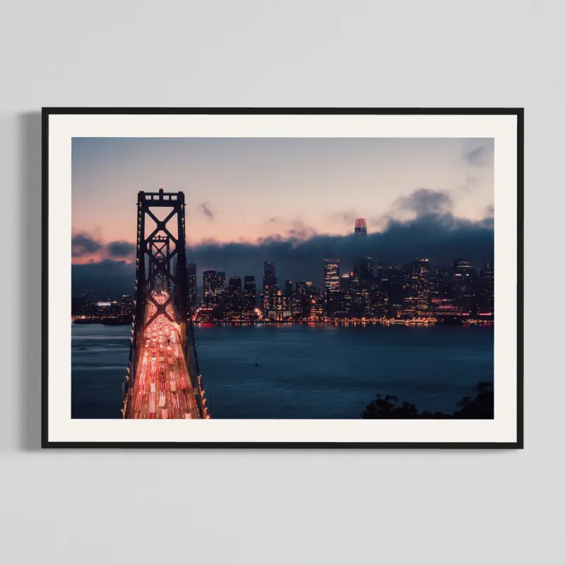 Bay Bridge Dreamscape, photography print